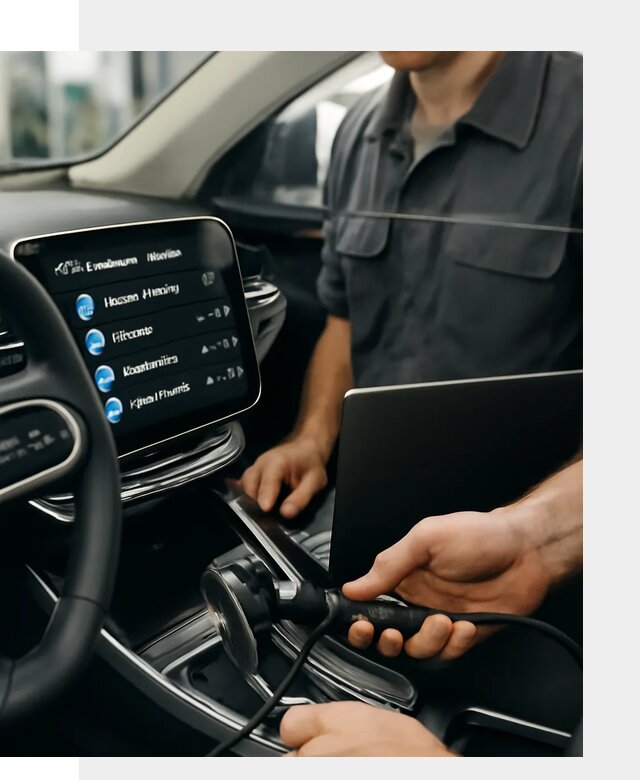 Установка приложений Geely для мультимедиа автомобиля в Ленинске-Кузнецком