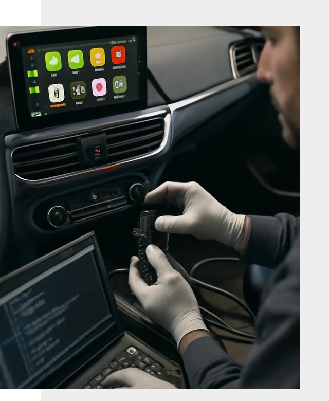 Активация Apple CarPlay в Ленинске-Кузнецком для штатной мультимедиа