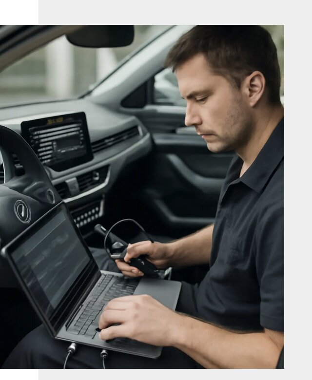 Настройка телематики автомобиля под ключ для авто в Ленинске-Кузнецком